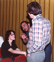 Carol Gardner, Trini Ruiz, and Jim Corrick