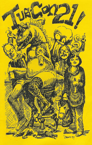 TusCon 21 Program Book cover